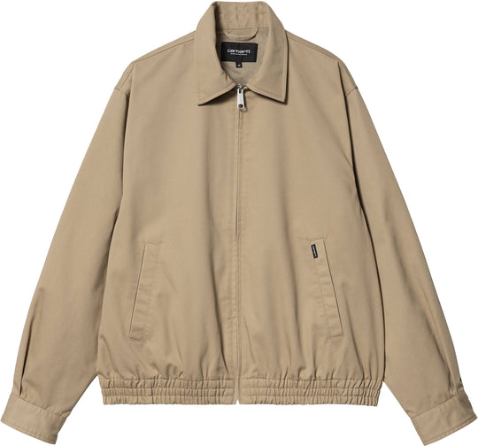  Carhartt Wip Giacca Newhaven Jacket Sable Rinsed Uomo Marrone