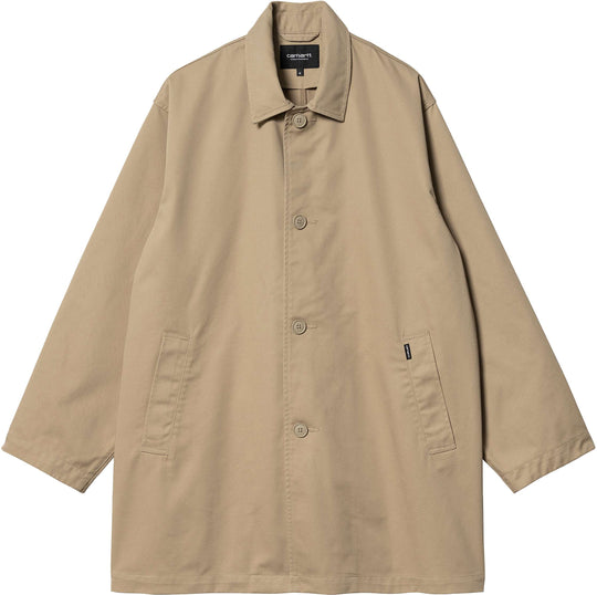  Carhartt Wip Giacca Newhaven Coat Sable Rinsed Uomo Marrone