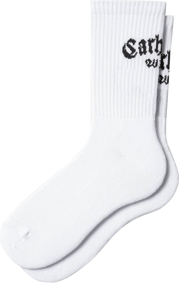 Carhartt WIP calze Onyx Socks white black