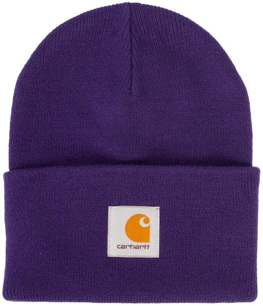 Carhartt Wip Cuffia Acrylic Watch Hat Tyrian Uomo Viola