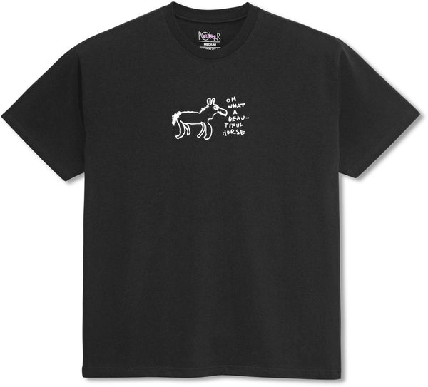 Polar Skate Co. t-shirt Beautiful Horses tee black