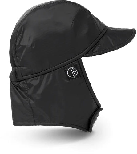  Polar Skate Co. Cappello Luke Flap Cap Ripstop Black Uomo Nero