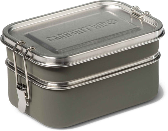  Carhartt Wip Tour Lunch Box Metal Smoke Green Special_unisex Grigio
