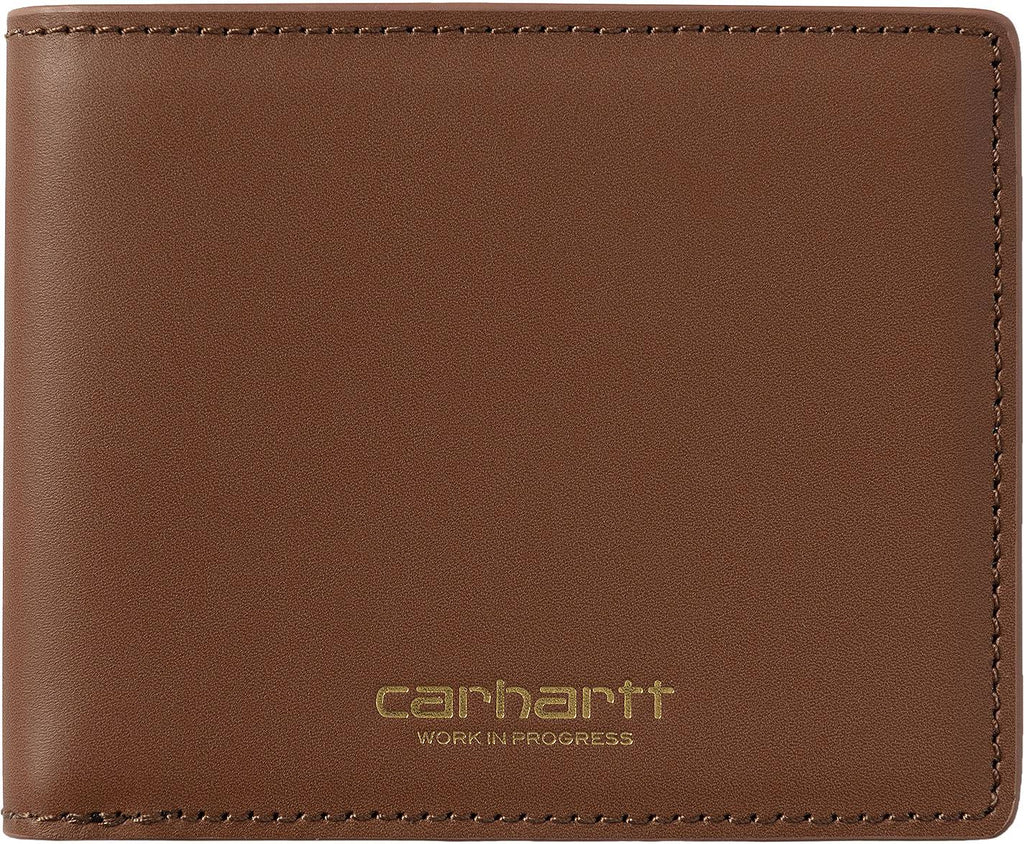 Carhartt Wip Portafoglio Vegas Billfold Wallet Cognac Gold Marrone