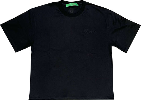  Garment Workshop T-shirt Embroidered Basic Tee Chaos Black Uomo Nero