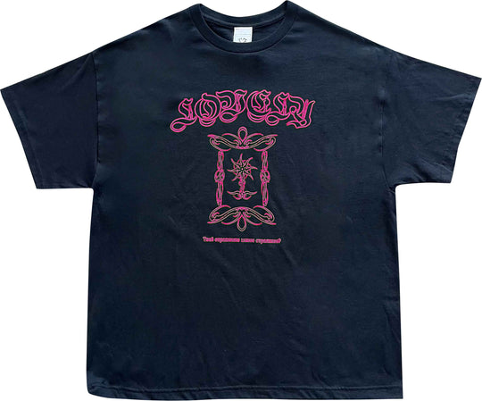  Lovely Death Dreams T-shirt Cyber Rif Tee Pink Uomo Nero