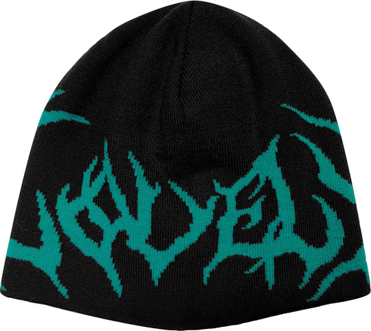  Lovely Death Dreams Beanie Black Blue Uomo Nero