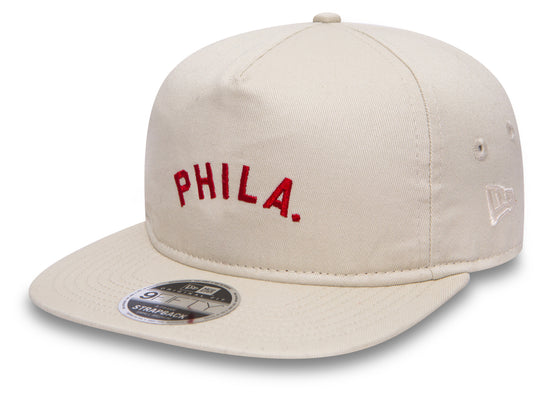 New Era Cappello Philadelphia Phillies History Original Fit 9fifty Strapback Uomo Bianco