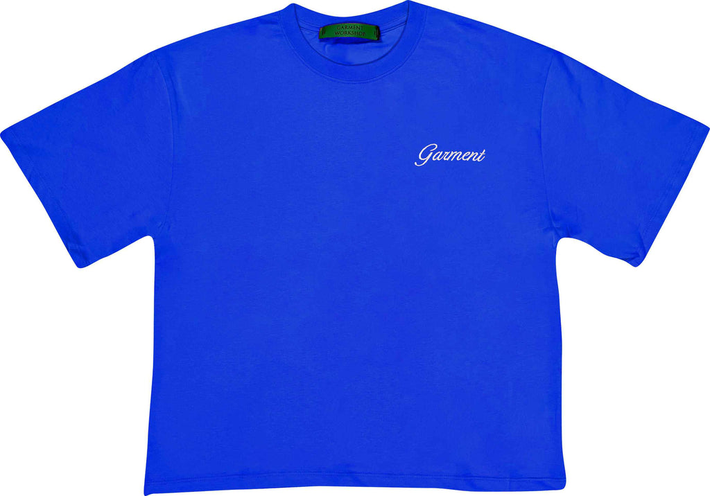  Garment Workshop T-shirt If You Know Embro Tee Brady Blue Uomo - 1