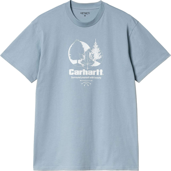 Carhartt Wip t-shirt SS Surround T-shirt frosted blue