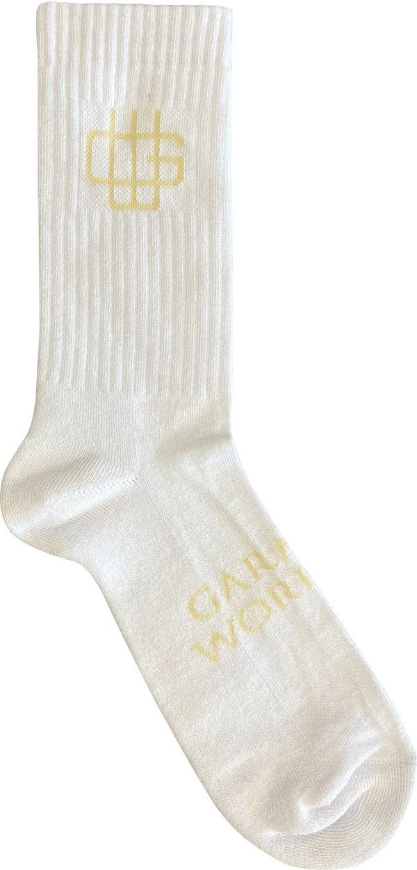 Garment Workshop calze Socks Unisex white