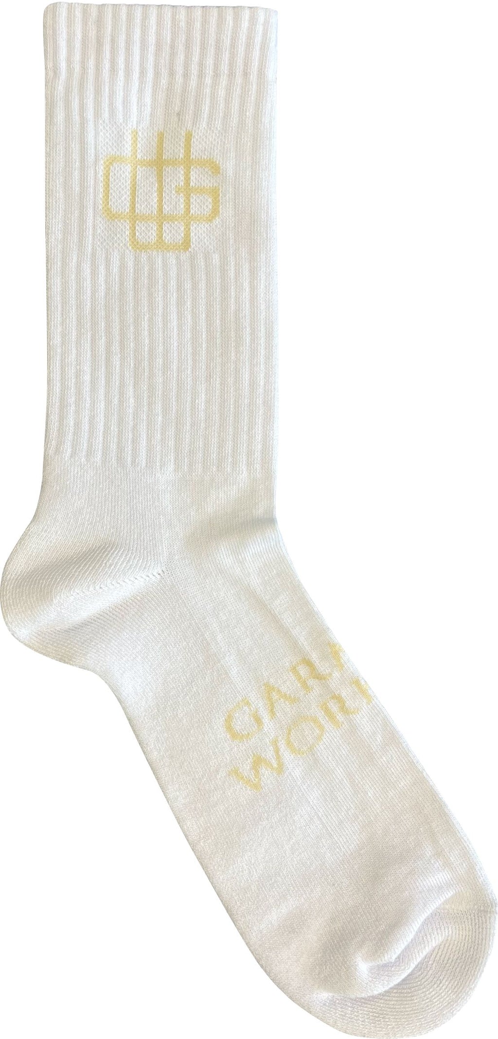  Garment Workshop Calze Socks Unisex White Uomo Bianco