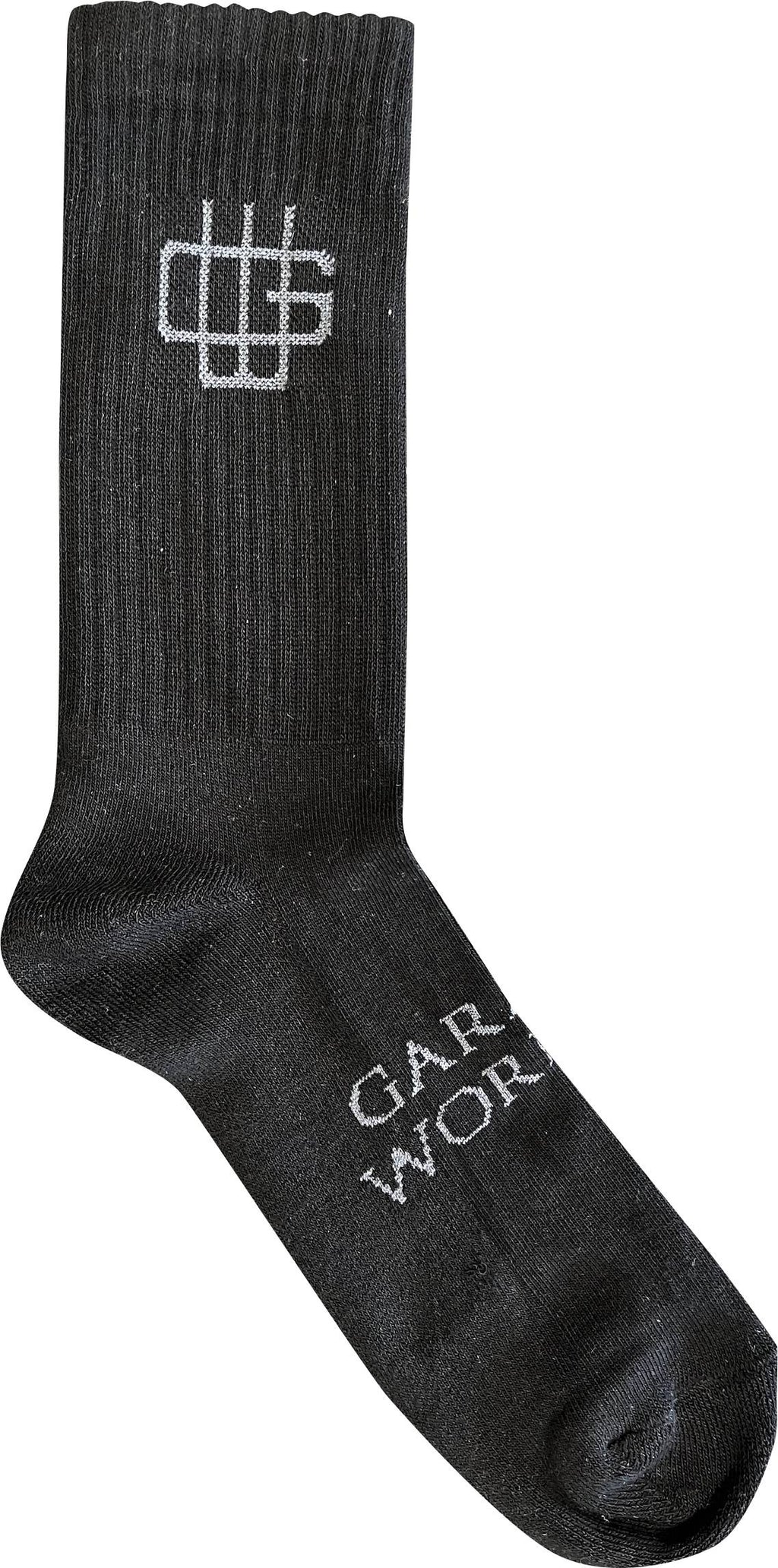  Garment Workshop Calze Socks Unisex Chaos Black Uomo Nero