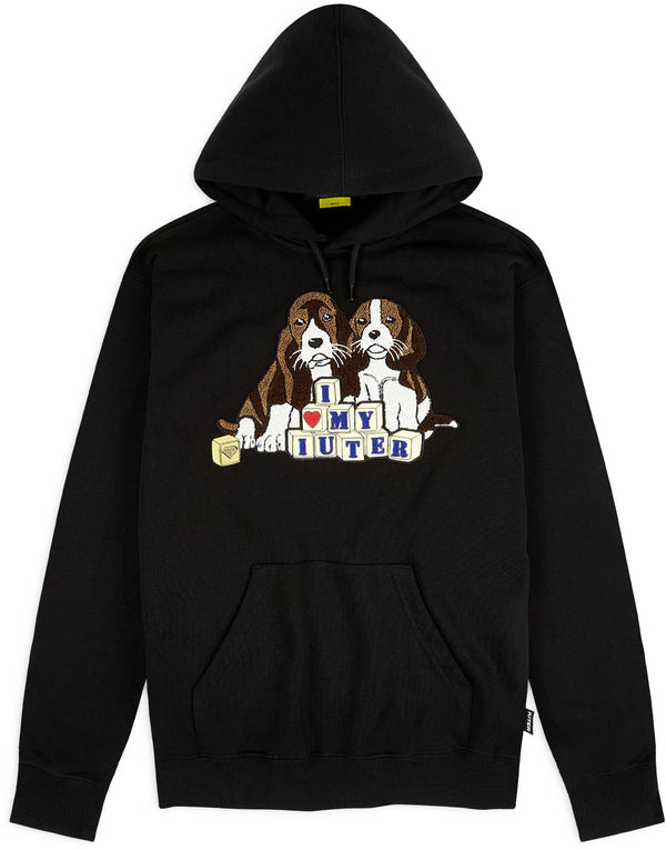 Iuter felpa Puppies Hoodie black