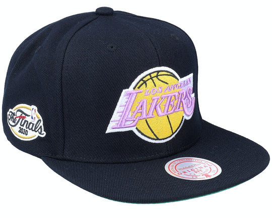  Mitchell & Ness Cappello Nba Top Spot Snapback Hwc Los Angeles Lakers Finals 2010 Mitchell E Ness Uomo Nero