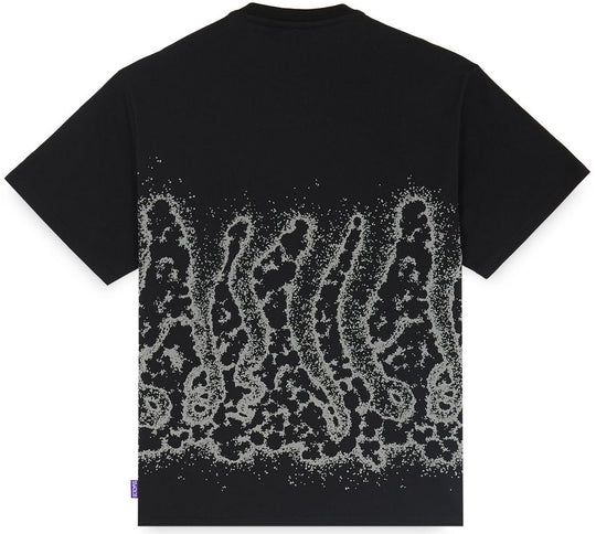  Octopus T-shirt Pad Tee Black Uomo Nero
