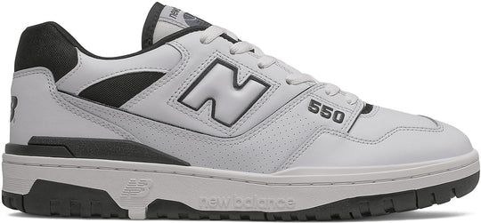  New Balance Scarpe Bb550ha1 Sneakers White Black Uomo Bianco
