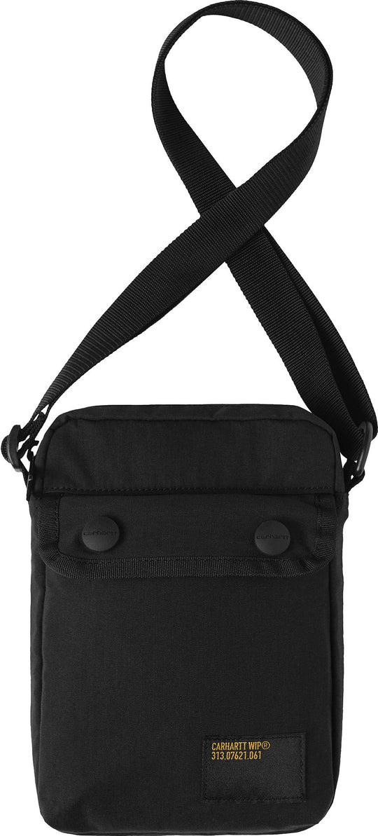  Carhartt Wip Borsa Haste Shoulder Bag Black Uomo Nero