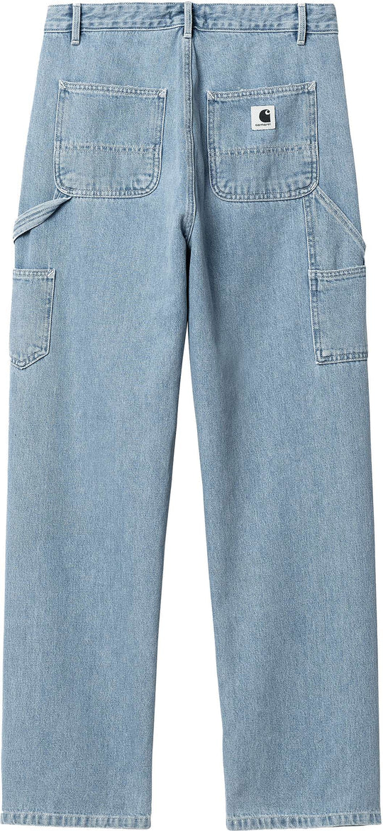  Carhartt Wip Jeans W Pierce Pant Straight Blue Stone Bleached Donna