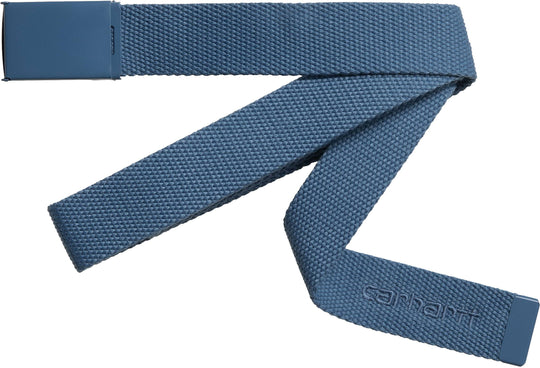  Carhartt Wip Cinta Script Belt Tonal Sorrent Uomo Blue