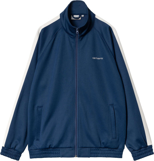  Carhartt Wip Felpa Benchill Jacket Elder Wax Uomo Blue