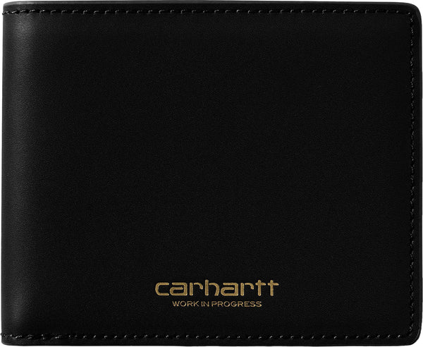 Carhartt WIP Vegas Billfold Wallet black gold