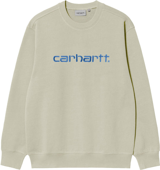  Carhartt Wip Felpa Carhartt Sweat Beryl Sorrent Uomo Beige
