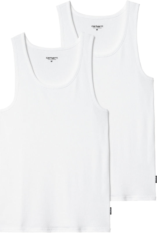  Carhartt Wip Canotta A-shirt White White Uomo Bianco