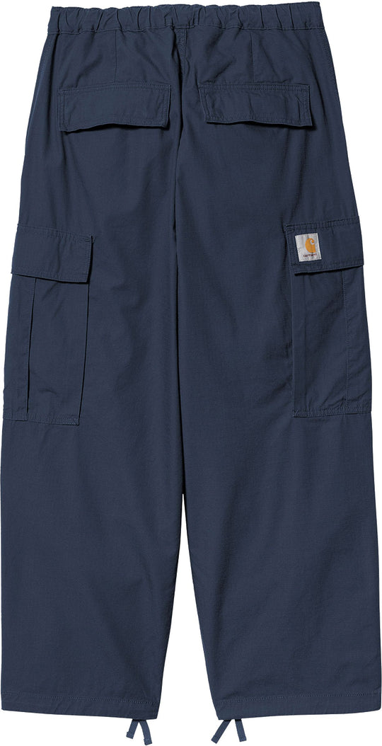  Carhartt Wip Pantalone Jet Cargo Pant Blue Rinsed Uomo