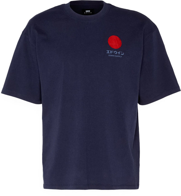 Edwin t-shirt Japanese Sun Suplly TS maritime blue