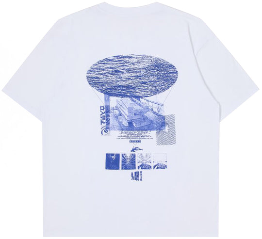  Edwin T-shirt Wrong Way Memorie Ts White Uomo Bianco