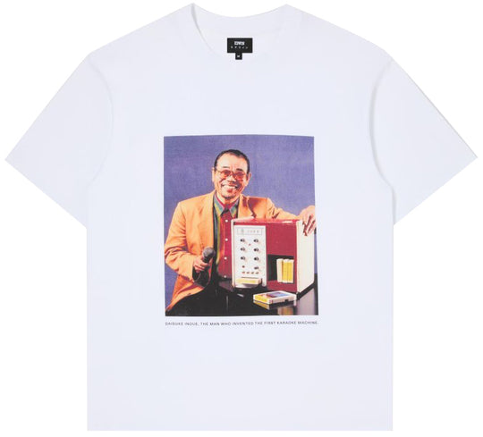  Edwin T-shirt Daisuke Ts White Uomo Bianco