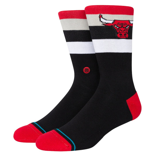  Stance Calze Bulls St Crew Socks Red Uomo Rosso