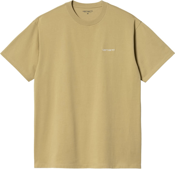 Carhartt WIP t-shirt S/S Script Embroidery Tee agate