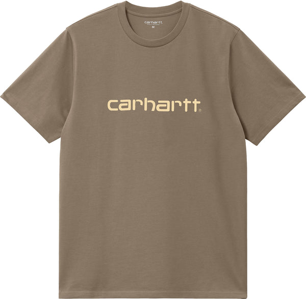 Carhartt Wip t-shirt S/S Script tee branch rattan