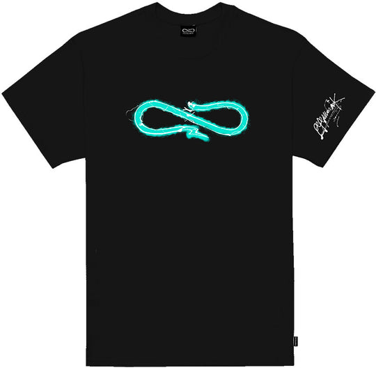  Propaganda T-shirt Logo Maniak Tee Black Uomo Nero