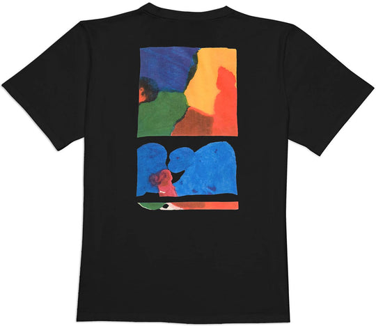  Ementa Sb T-shirt Painting Ss Tee Black Uomo Nero