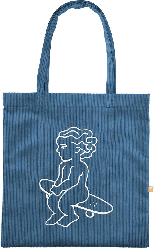  Ementa Sb Baby Cord Tote Bag Navy Uomo Blue