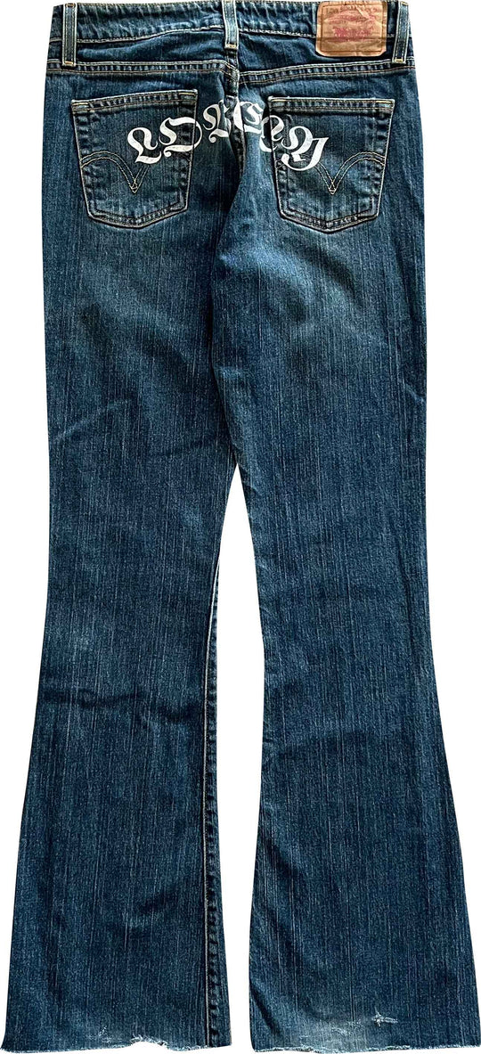  Lovely Death Dreams Jeans Zampa 25 Blue Donna