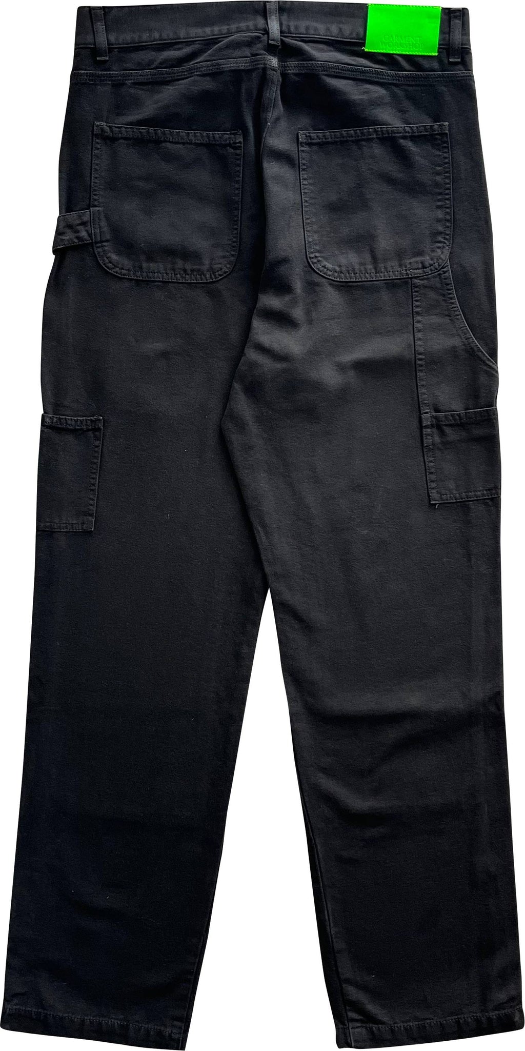 Garment Workshop Pantaloni Double Knee Workpants Chaos Black Uomo Nero