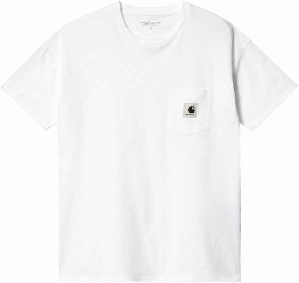 Carhartt Wip t-shirt W S/S Pocket tee white