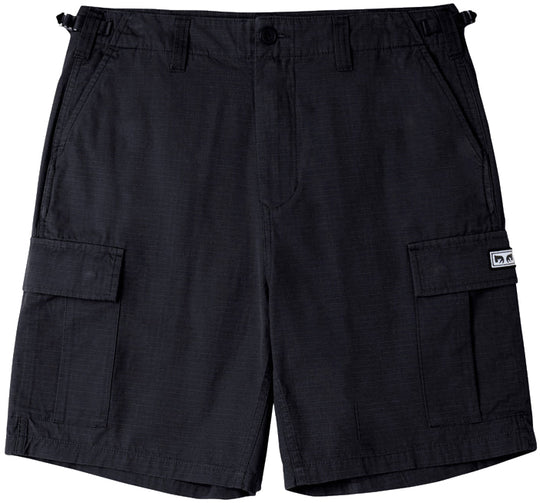  Obey Short Classic Cargo Short Black Uomo Nero