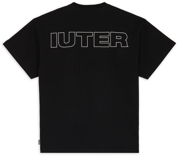 Iuter t-shirt Family tee black