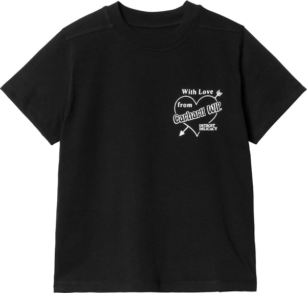 Carhartt Wip t-shirt W S/S Delicacy tee black white