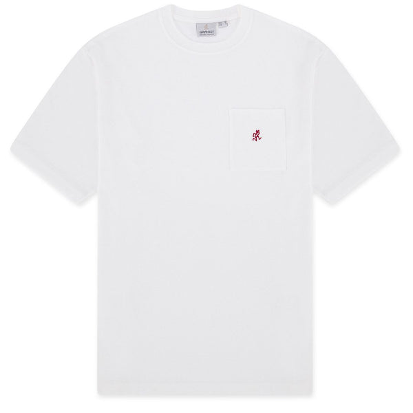 Gramicci t-shirt One Point tee white size JP