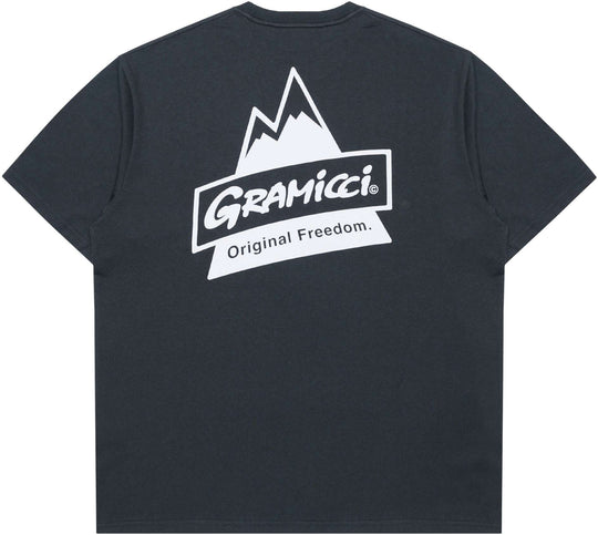  Gramicci T-shirt Peak Tee Vintage Black Size Jp Uomo Nero