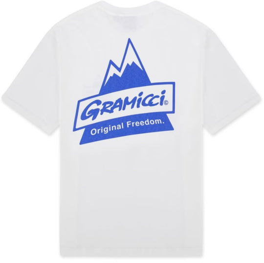  Gramicci T-shirt Peak Tee White Size Jp Uomo Bianco