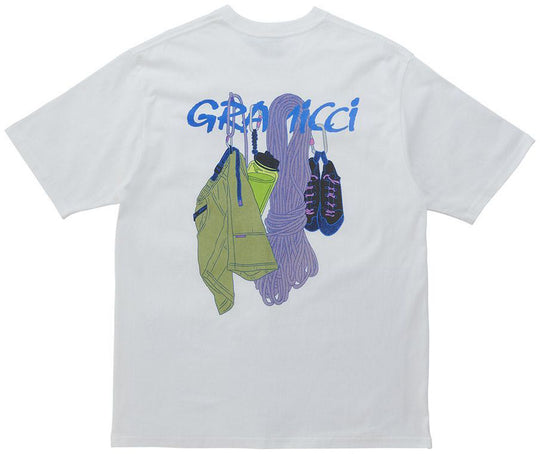  Gramicci T.shirt Equipped Tee White Size Jp Uomo Bianco