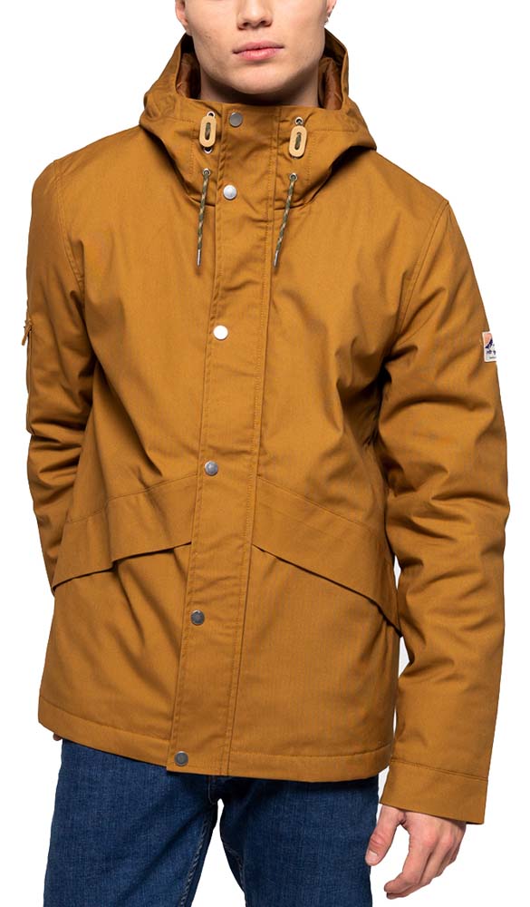  Rvlt Revolution Giacca Parka Jacket 7626 Brown Marrone Uomo - 1
