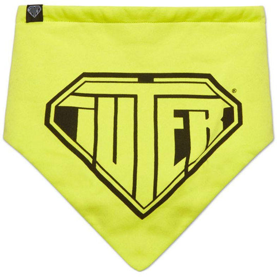  Iuter Scaldacollo Logo Collar Neon Yellow Uomo Giallo